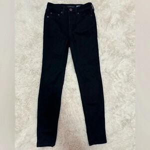 Aeropostale high waisted ankle jeggings dark blue size 0 regular